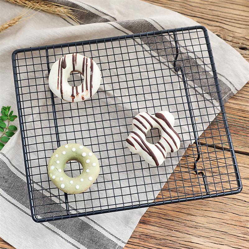 1Pc 26x23cm Pastry Holder Nonstick Rack Cooling Rack Baking Rack for Store