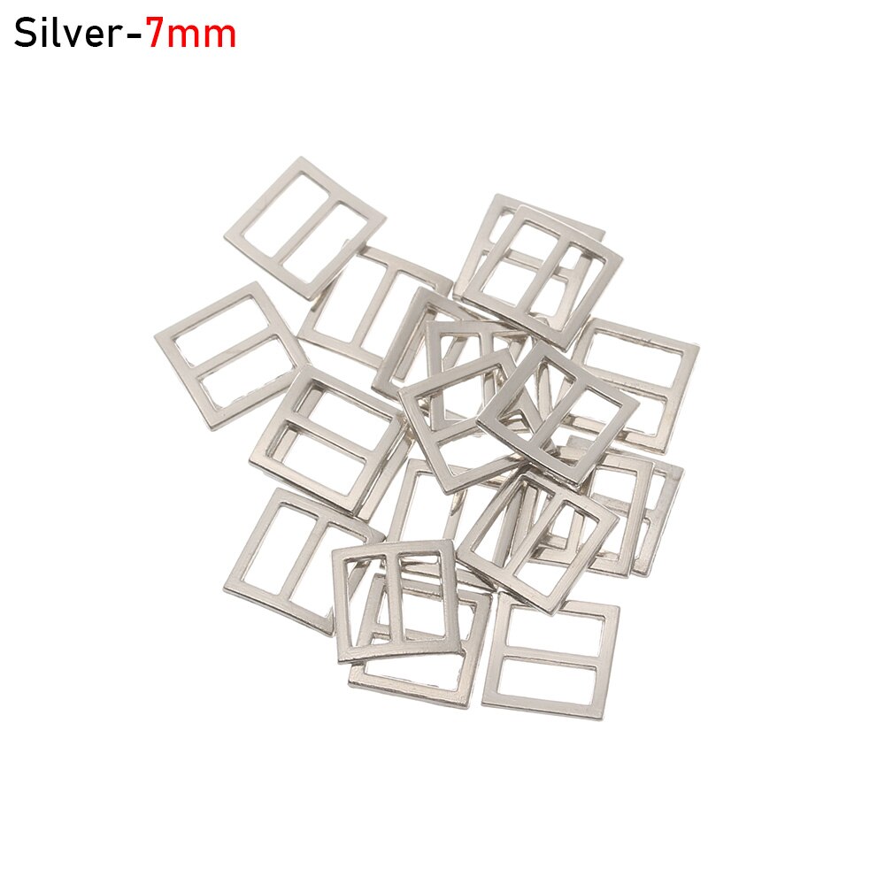 Hebilla de cinturón trideslizante para DIY para muñecas bolsas de ropa, Mini hebillas, botones, Diy para muñecas, accesorios de ropa, 20/40 Uds.