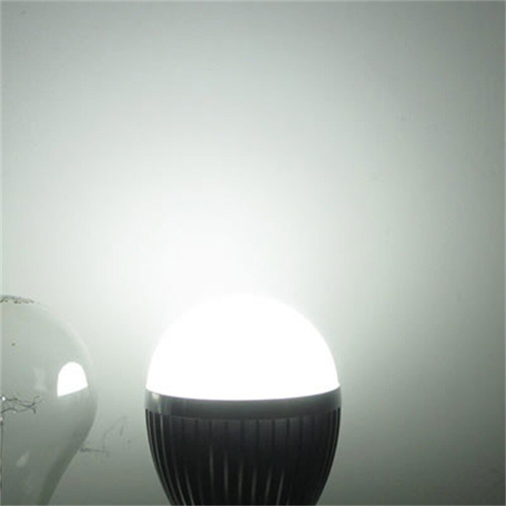 4 x E27 5W High Power 5 LED Ball Globe Light Bulb Day White Spotlight Lamp