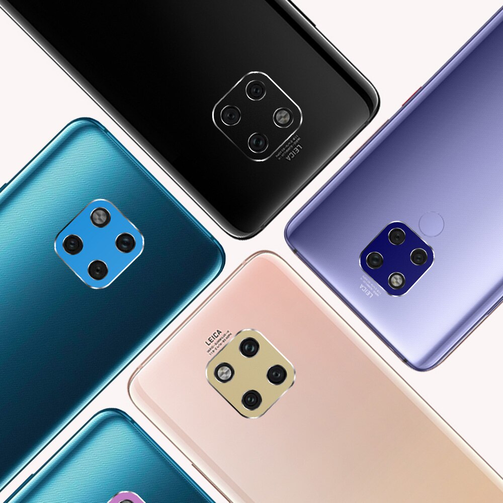 Ascromy aluminium achtercamera lens metalen beschermring cover voor huawei mate 20 pro  x 20x mate 20 telefoonaccessoires
