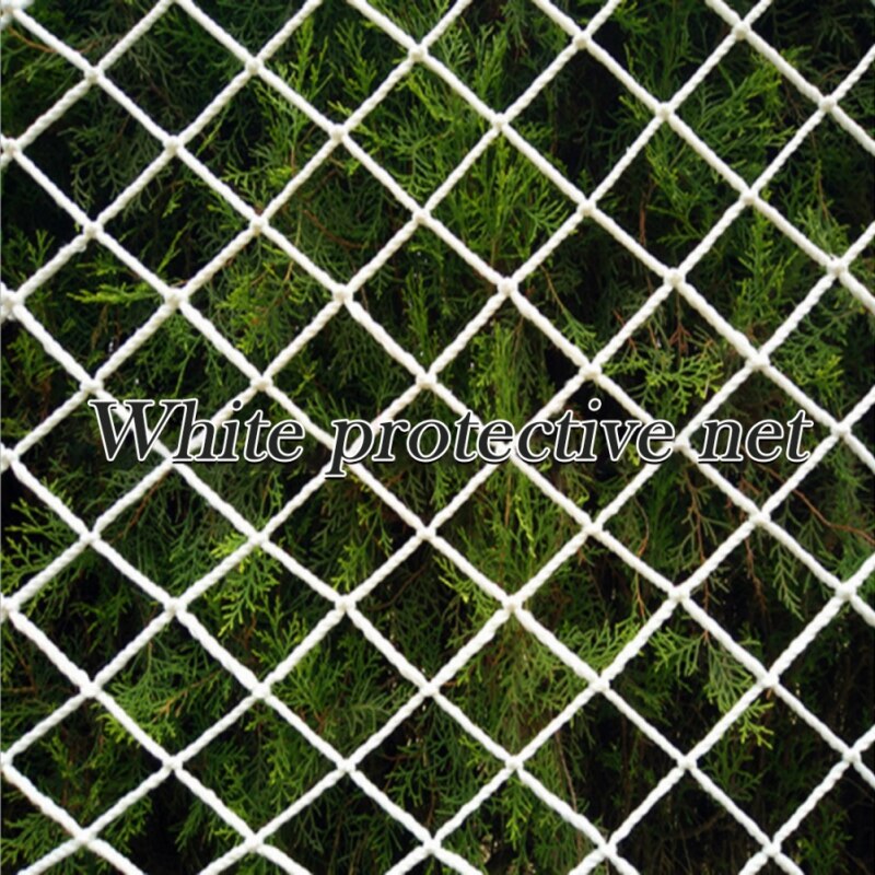 Wit Nylon Beschermende Netto Rooster Trap Balkon Veiligheid Bescherming Hek Kids Peuter Huisdier Veilig Dek Anti Vallen Net