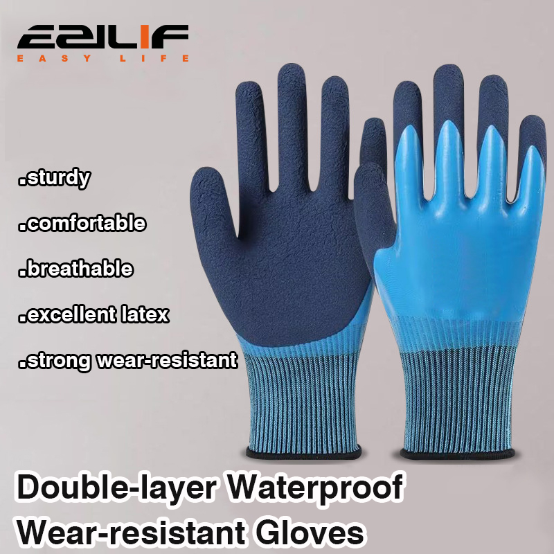 Gartenbau-Handschuhe, stichfest, aus Latex, wasserdicht, für Arbeit, Arbeitsschutz, verschleißfest, für Arbeit, Blumenschutz