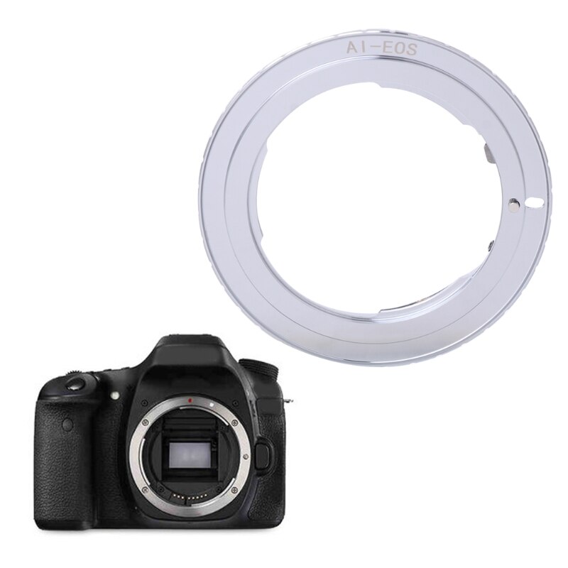 OOTDTY AI-EOS Adapter voor Nikon AI AI-S F Lens Canon EF voor EOS Camera AF Bevestig Ring