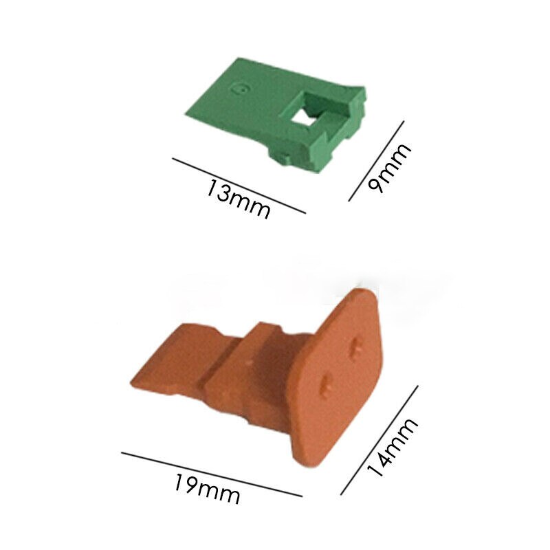 Deutsch – connecteur étanche DT à 2 broches pour voiture et camion, Kit mâle/femelle, 10 pièces