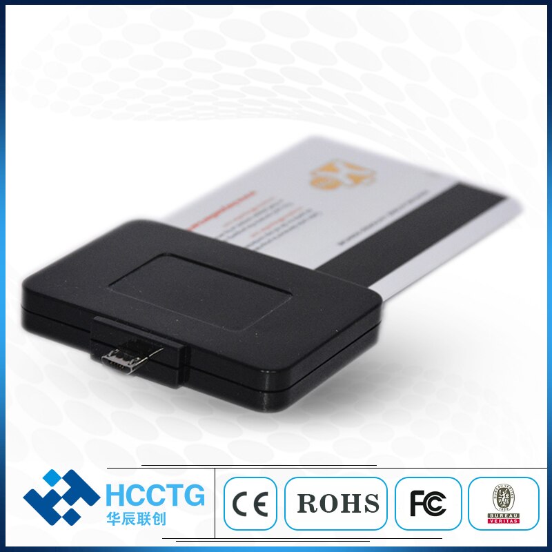 EMV L1 certyfikowany PC/SC CCID protokół rodzaj USB C czytnik kart inteligentnych ISO7816 obsługiwane okna Linux z systemem android sterownik DCR32