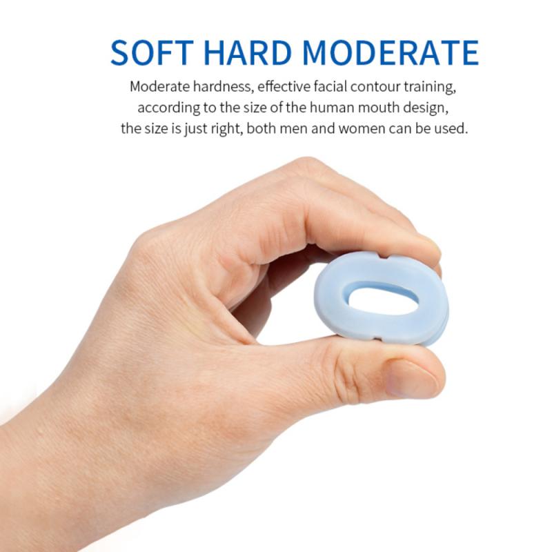 1 Pcs Face Fitness Ball Circular Facial Toner Jaw Exerciser And Neck Toning Equipment Face Fitness Ball & Facial Toner Exerciser