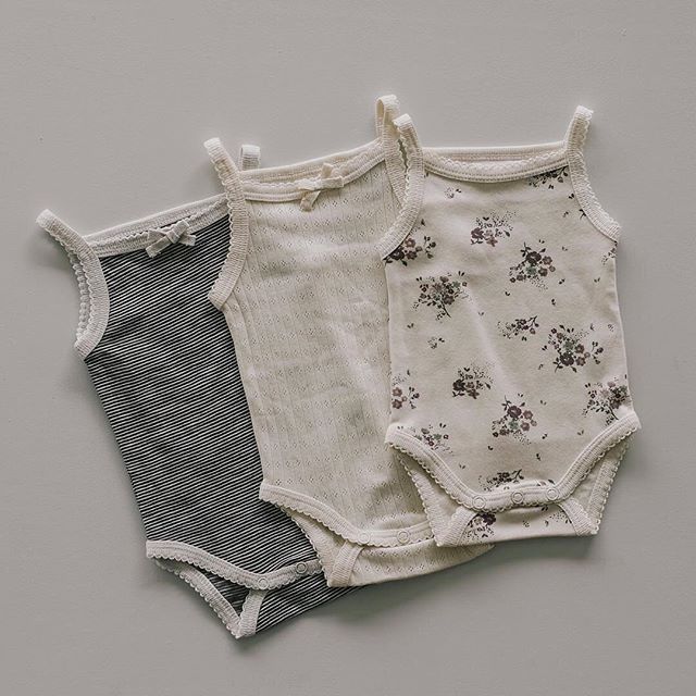 Emmababy 3 Pz/lotto I Ragazzi Appena Nati Fotografia Puntelli Nuovo bambino Vestiti Delle Ragazze Del bambino Del Cotone corpo E Tutine I Vestiti Del Corpo per I Bambini 0-2anno: Floral / 18m