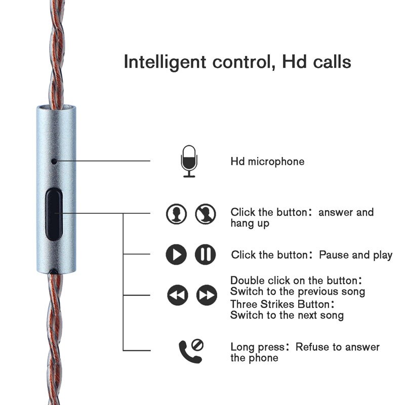 Jcally  ep05 flat head earbuds 16mm drivers high resolution pet biofilm 5n high purity ofc headphones with mmcx interchangeable cables