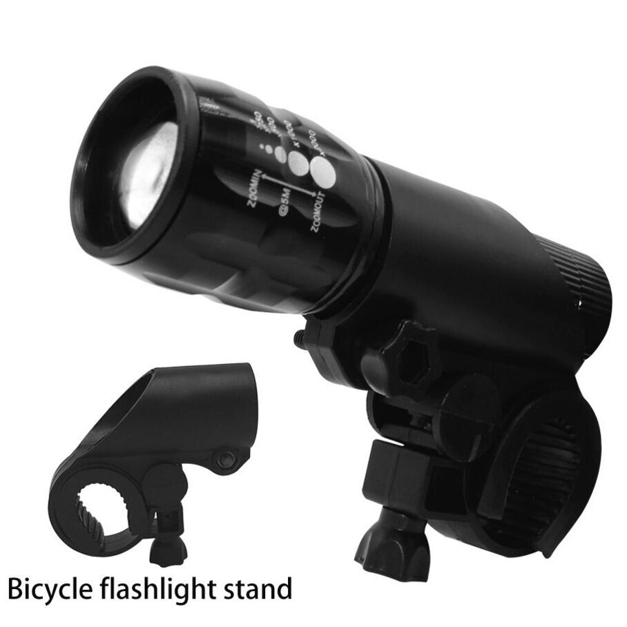 FTW Fietslicht 7 Watt 2000 Lumen 3 Mode Bike Q5 LED Fiets Licht verlichting Lamp Voor Torch Waterdichte lamp + Torch Houder BL000