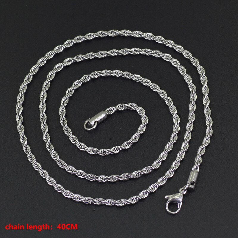 Catena di serpenti neutri di moda da donna catena di clavicola stile semplice catena in acciaio inossidabile a spina di pesce torsione catena d&#39;oro senza collana pendente: N003
