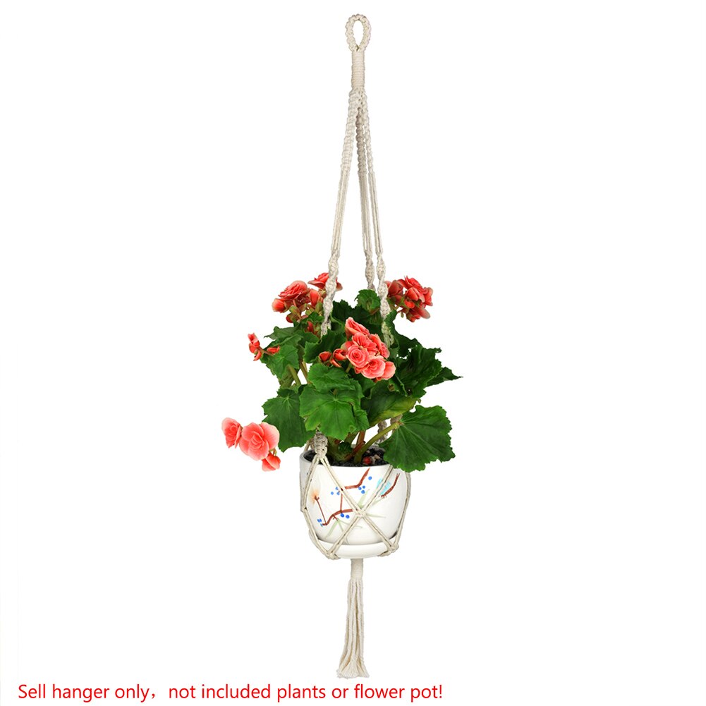 Handmade Pure Cotton Rural Life Plant Hanger for F... – Grandado