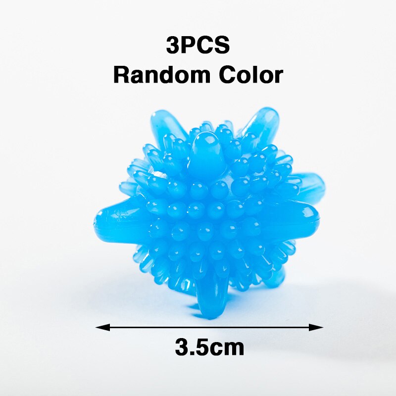 Washing Machine Hair Removal Catcher Filter Mesh Pouch Cleaning Balls Bag Dirty Fibers Collector Filter Laundry Ball Discs: Random Color 3PC