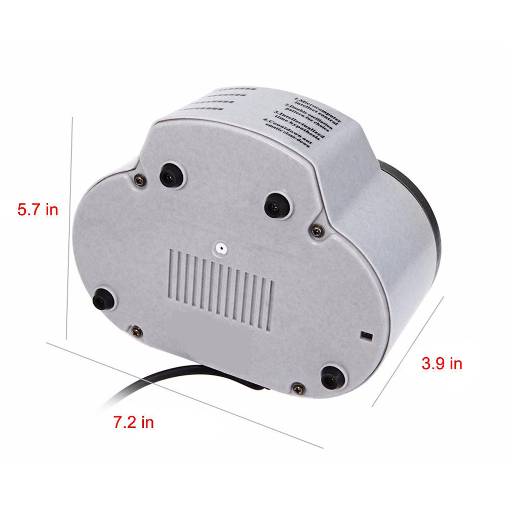 600ML Prachtige Roestvrij Staal Ultrasone Reiniger Digitale Ultrasound Wave Wassen Unit voor Sieraden Bril Kijken