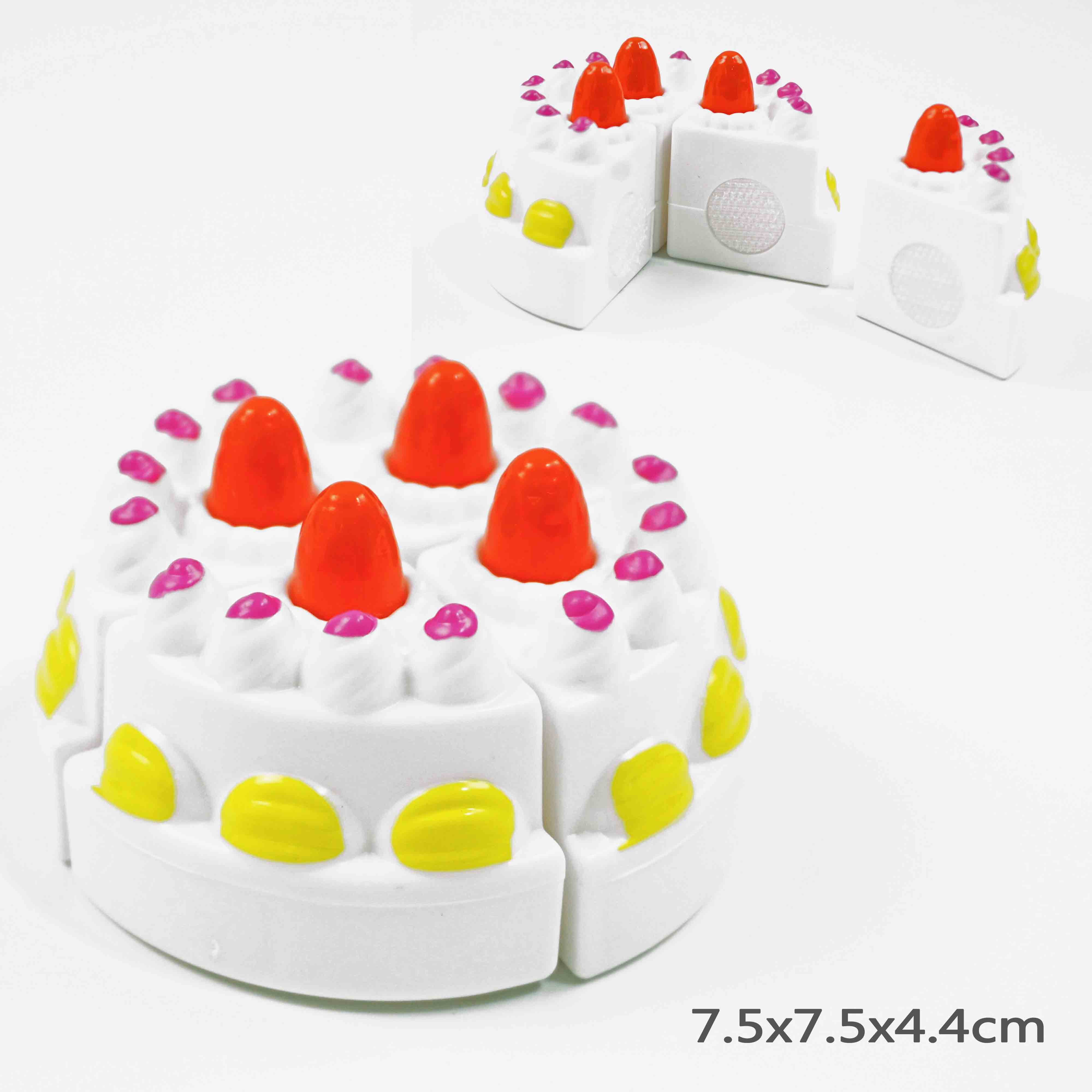 Bambini Cucina di Taglio Giocattoli In Miniatura articoli per la tavola e cibo giocattolo di Fast food bacchette Giochi Di Imitazione di Plastica Per Bambini Giocattolo Educativo: Cake