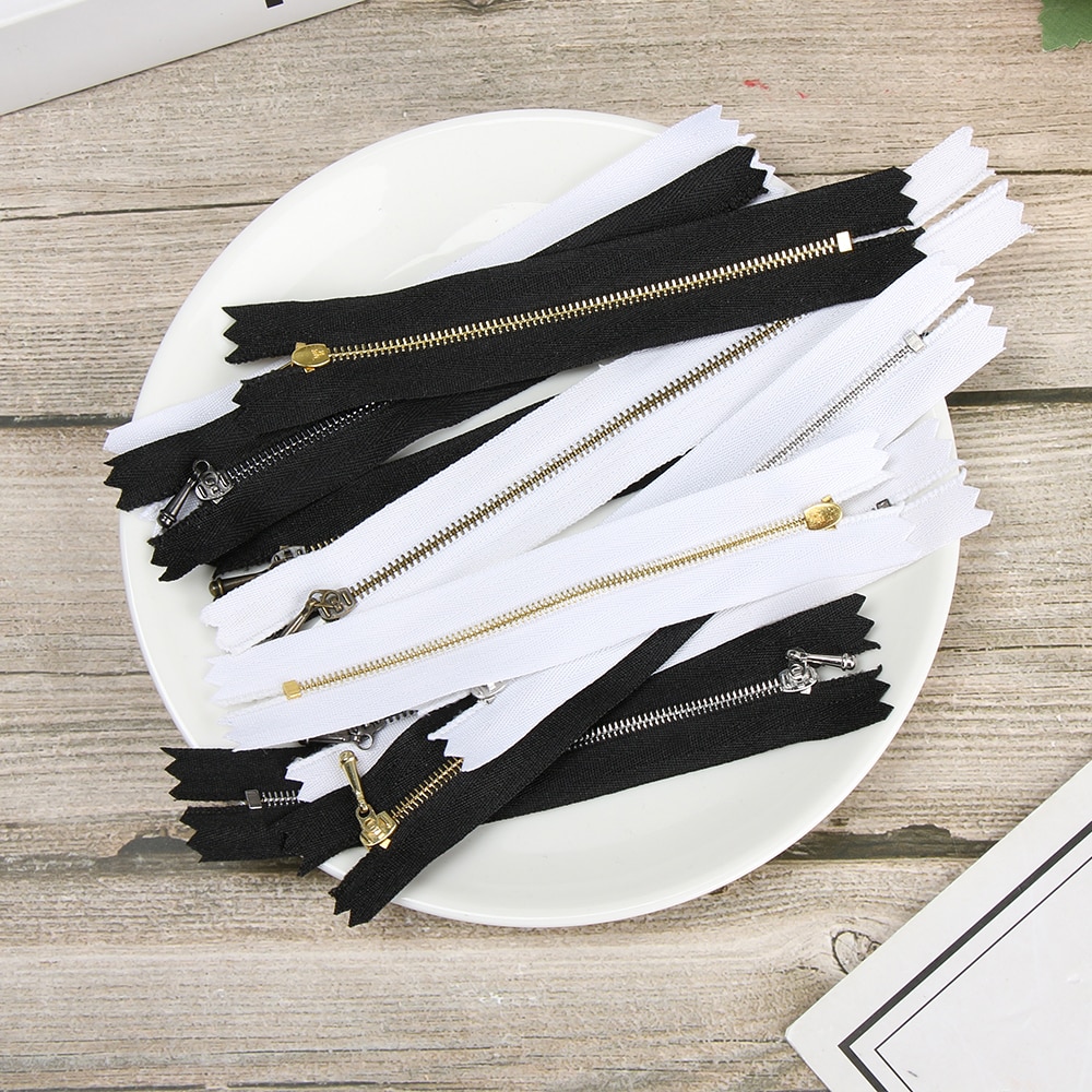 1/10 kpl minivetoketju nuken vaatteet vetoketju diy käsintehty ompelu scrapbooking vaate applikaatio tee itse askartelu nuken vaatteiden lisävaruste