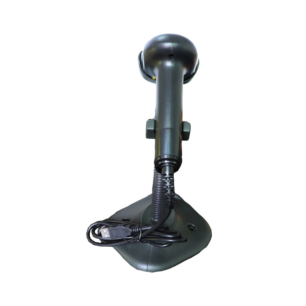 Stregkodescanner håndholdt scanner med standholder automatisk stregkodelæser automatisk scanning pos scanning til inventar