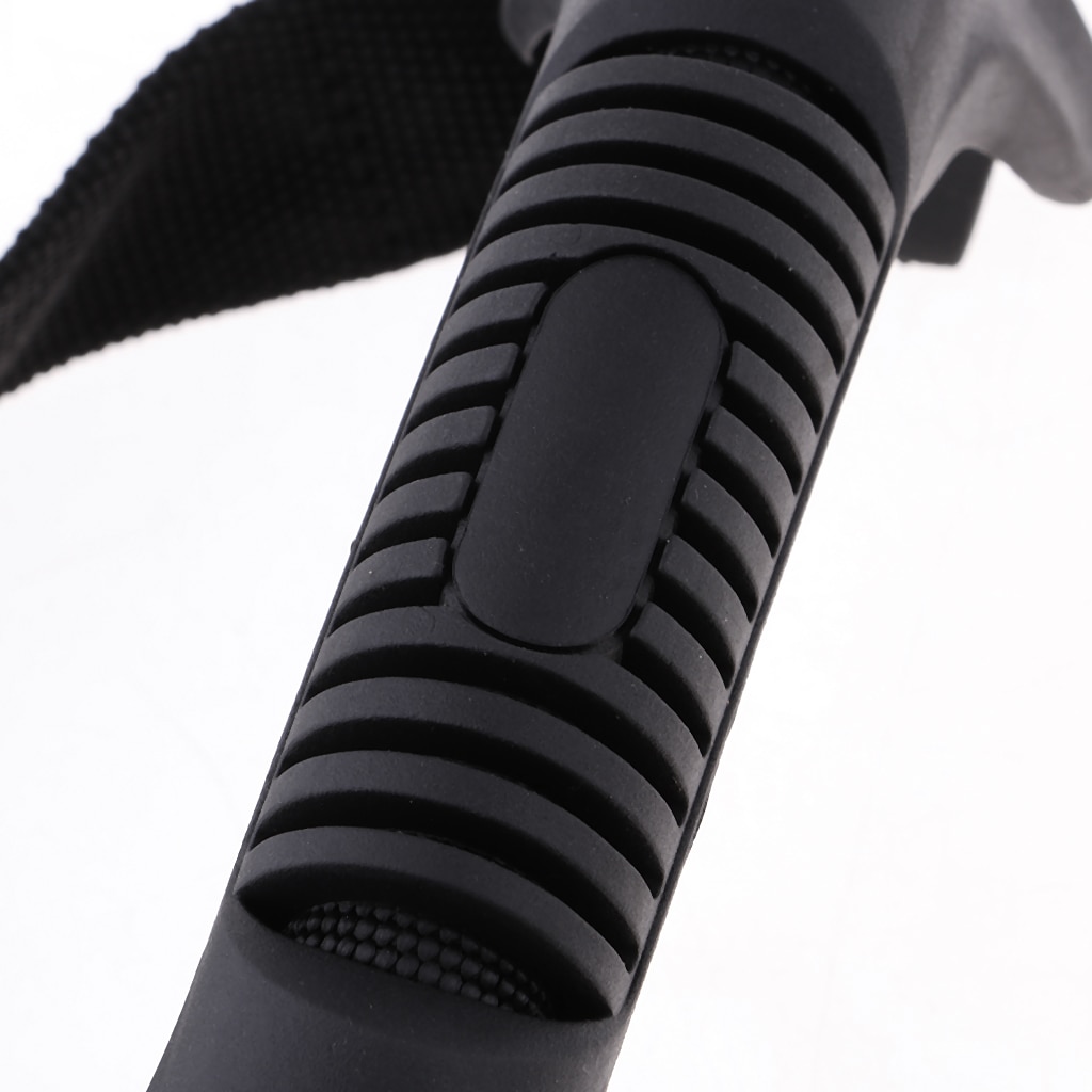 14cm holdbare fitness pull reb greb pvc gym modstandsbånd håndtag stærke pvc webbing d-ringe
