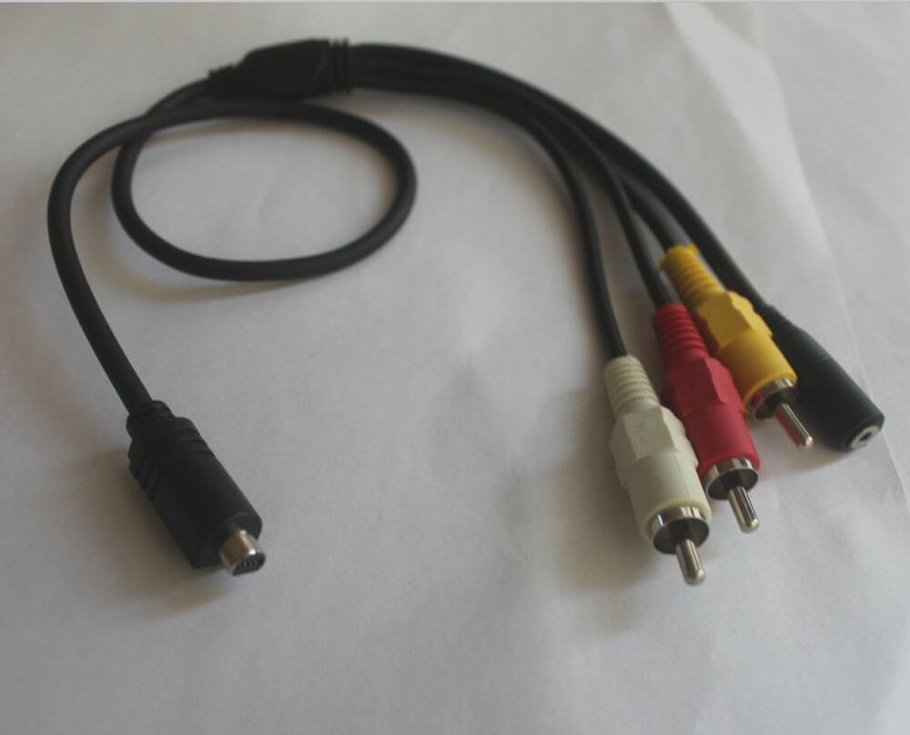 Marka Nowy 10-Szpilka w kształcie litery D adapter kabel robić Sony kamery przez zawodowiec-lanc