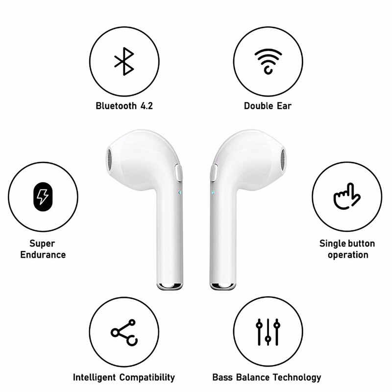 For Huawei Mate 30 Pro 20 20X P30 P20 Lite P10 Plus P9 P8 Nova 5 5i 5T 5e 4e 4 3e 2i 2S Earphones With Charging Box Headphones