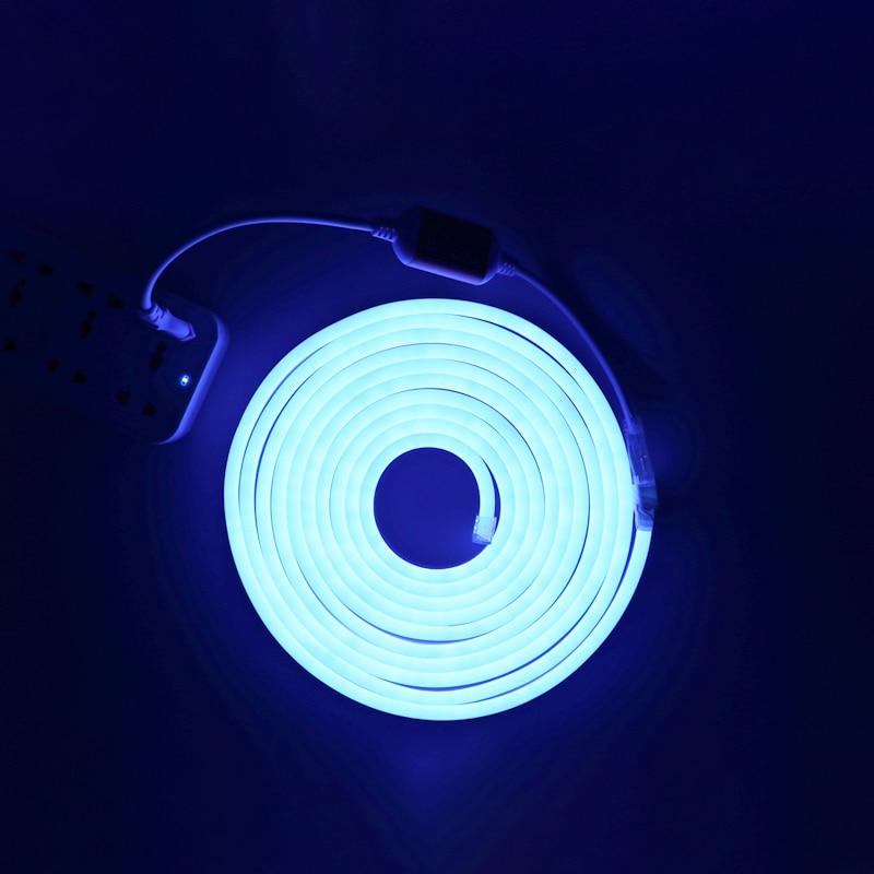 Aquarium fish tank color fluorescent lamp with 220V sump DIY fish tank lamp with LED waterproof light bar 1 meter