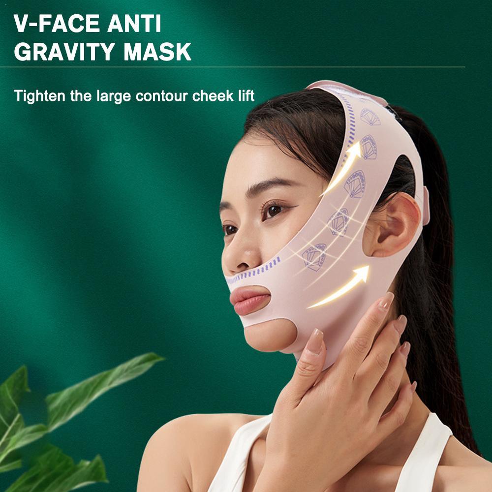 Bandage pour les joues et le menton V Shaper V LineLi, dispositif de taillage et raffermissant, Bandage pour le visage pour améliorer l'affaissement du retard DoubChin