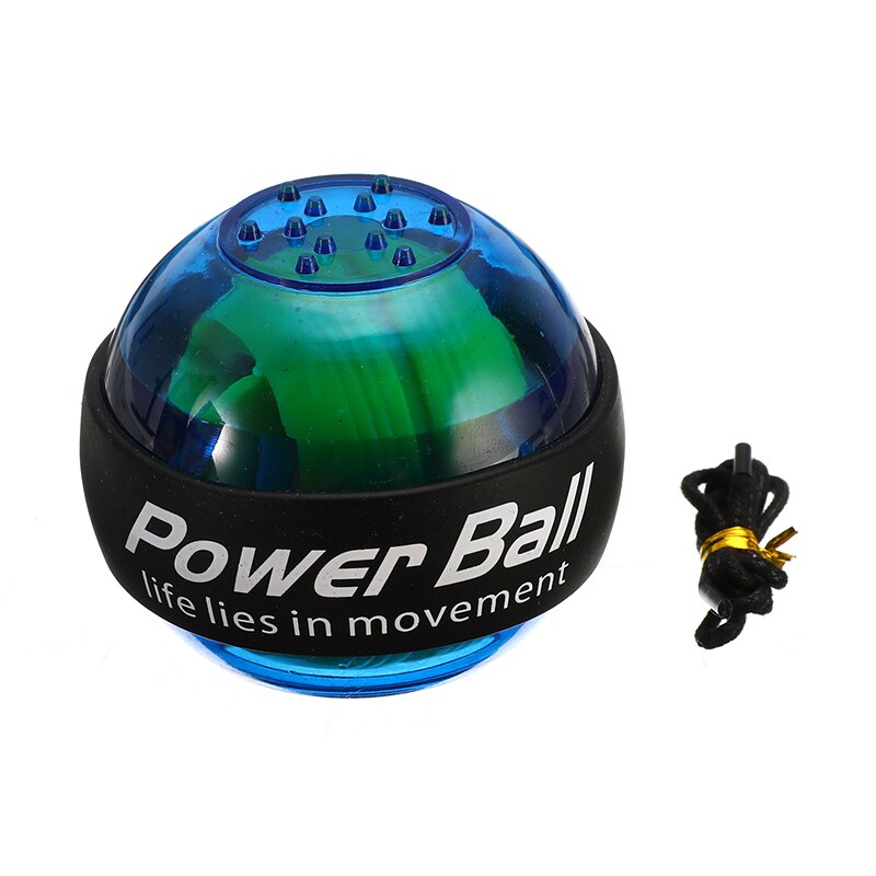 Potenciador de muñeca, agarre giratorio, fuerza para ejercitar músculo, relajación, giroscopio LED, agarre giratorio, entrenador de fuerza, equipo de Fitness