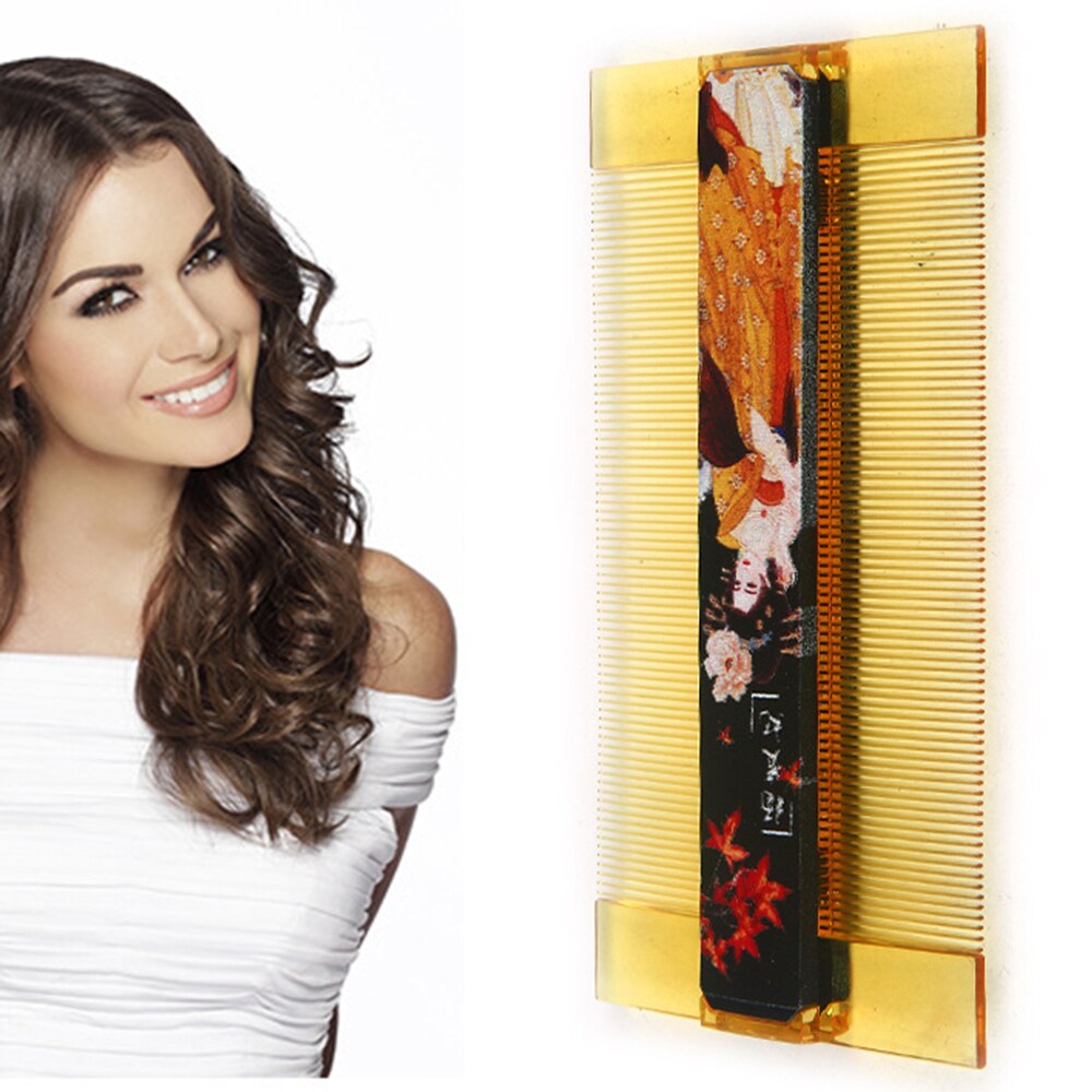 Duurzaam Hars Super dichte kam Luizen kam anti-roos Kam Kappers Kam Haarverzorging Accessoires Tool