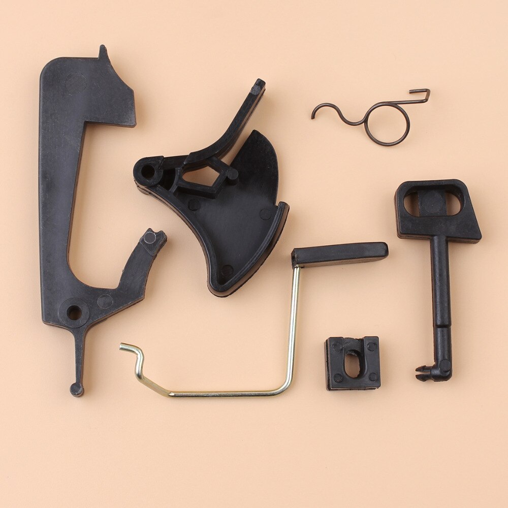 Gashåndtag fjederlås choker stang kit til husqvarna 142 137 136 141 36 41 motorsav udskiftningsdele