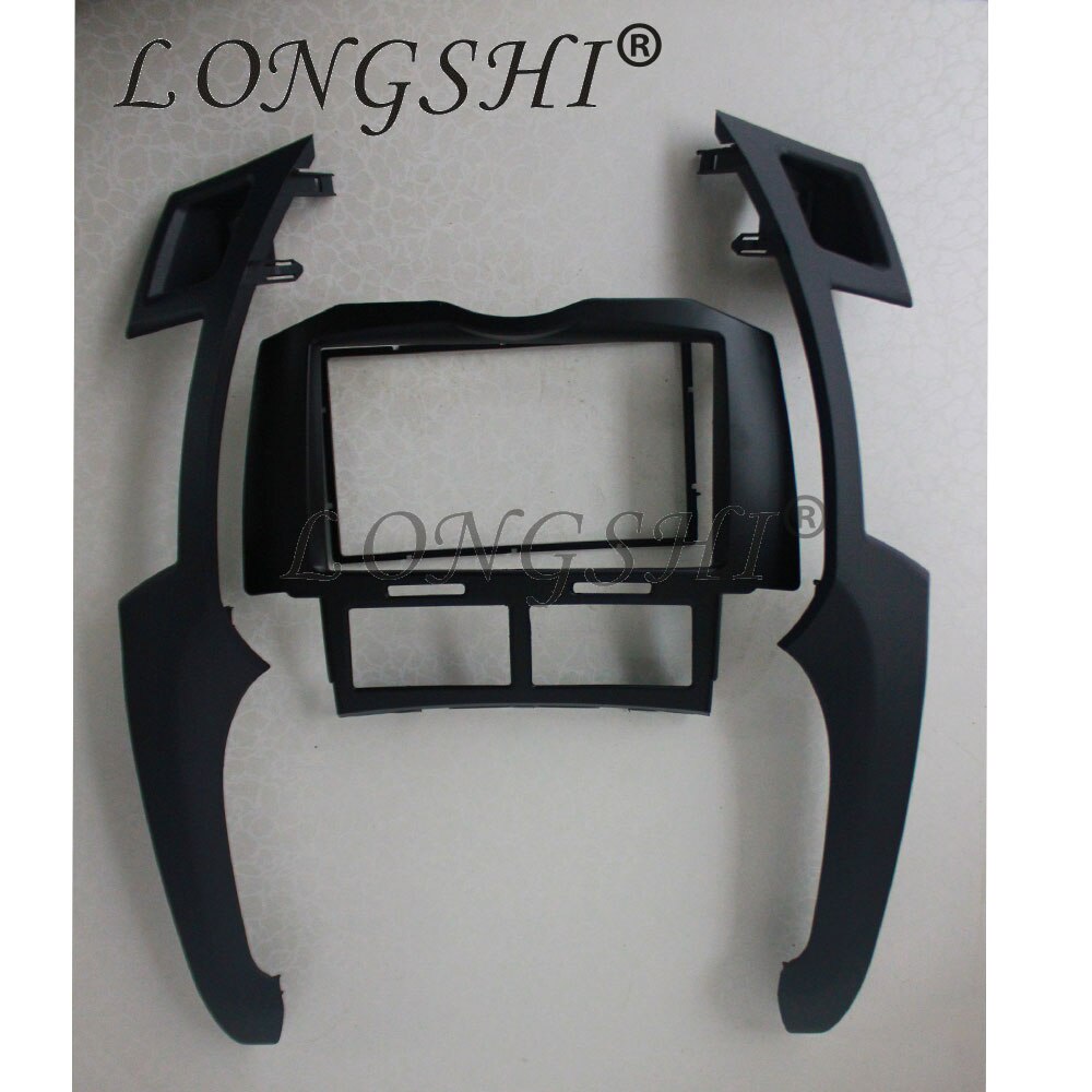 Marco de Radio de coche 2Din para Toyota Yaris Vitz Platz 2005 2006 2007 Kit de cubierta embellecedora, Panel de 178x100mm