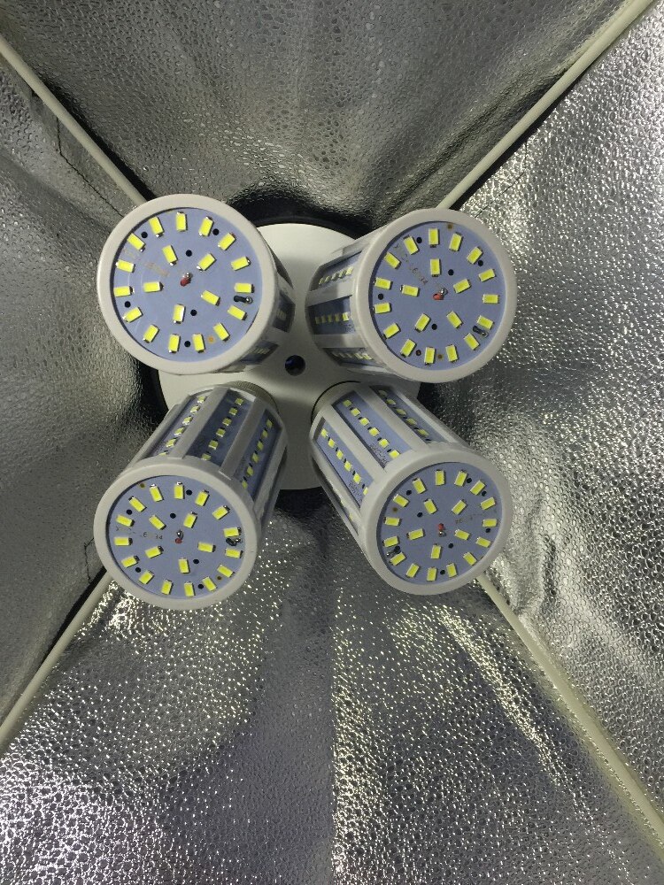 2PCS 24w Photo Bulb Photography LED for Photo Studio Light 6000k White color Video light Photo softbox kit lighting