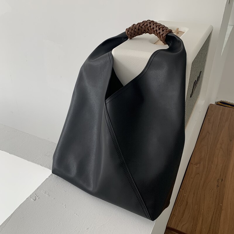 Designer de couro do plutônio sacos de ombro para as mulheres couro macio lavado vegan grandes hobos senhoras moda bolsas femininas casual bolsa