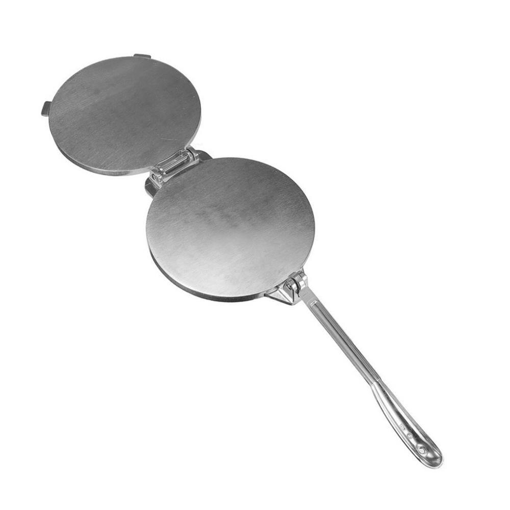 16/20cm Aluminium Mold Home Kitchen Restaurant Bakeware Tool Dining Press With Handle Foldable Tortilla Maker Easy Clean Mexico