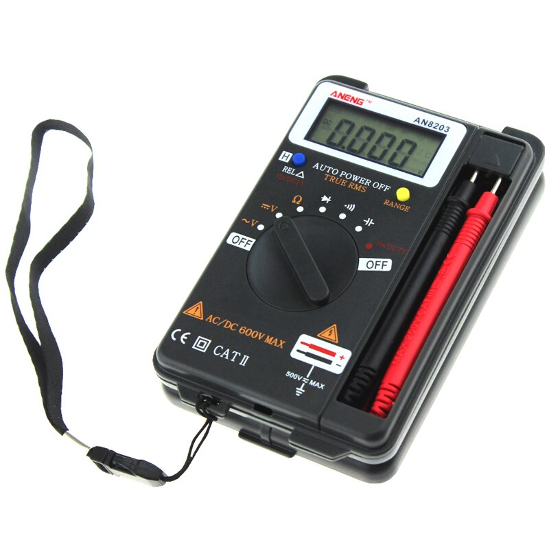 ANENG ein8203 Mini Digital-Multimeter 4000 zählt true rms Digital-Multimeter Tester Voltmeter batterie Tester multimetro Tester
