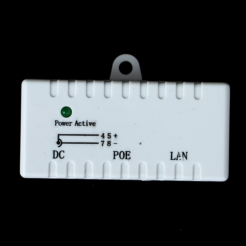 10/100Mbp 12V - 48V Passieve Poe Injector Splitter Wall Mount Adapter Voor Ip Camera Voip Telefoon netwrok Ap Apparaat Netwerken