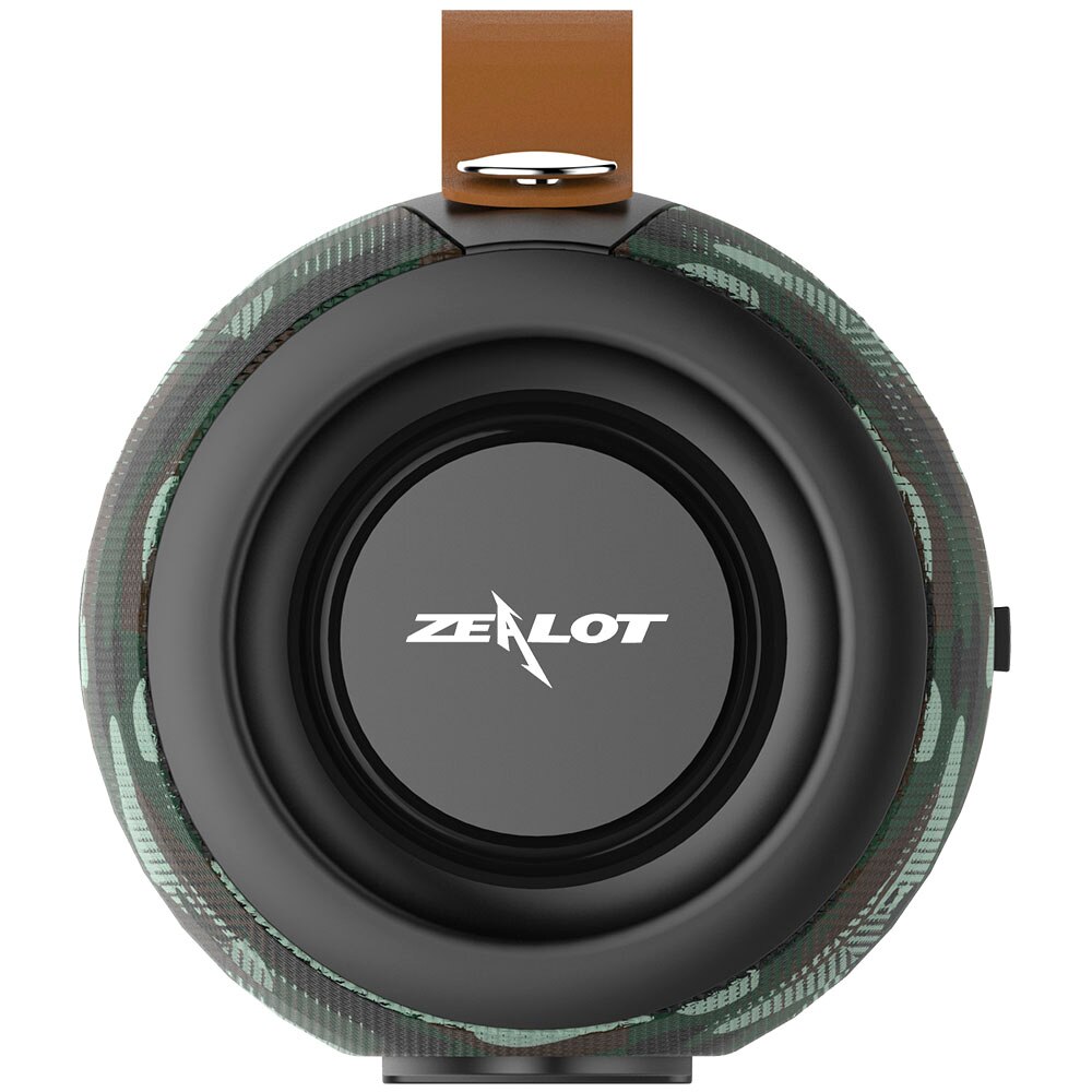 Zealot s29-caixa de som portátil sem fio, com bluetooth, estéreo, sistema tf, rádio fm, subwoofer, coluna de caixa de som para computador