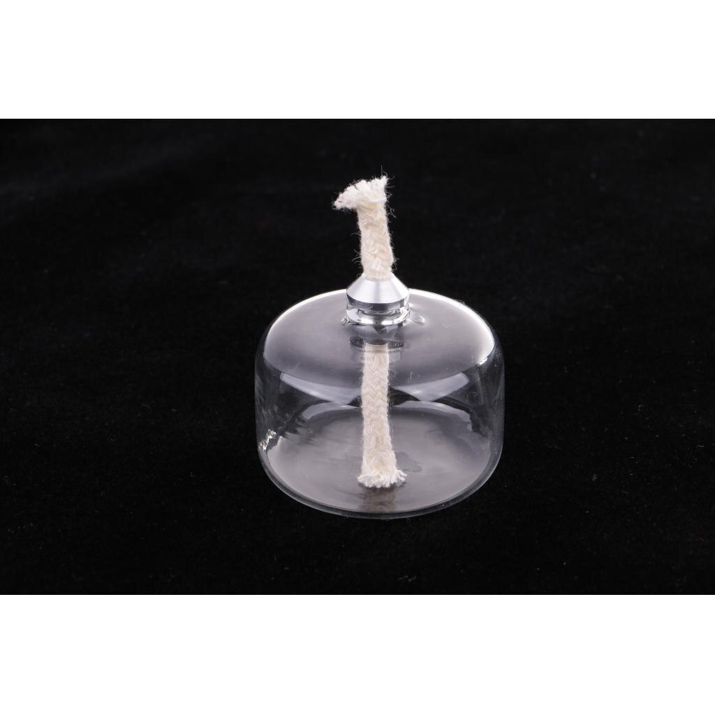 35ml Clear Glass Alcohol Lamp with Wick for Stirling Engine Heating Tools Accessories