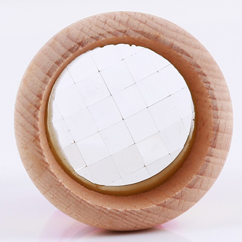 Mini kaléidoscope arc-en-ciel jouets en bois mignon abeille magique effet oeil polygone prisme enfants jouet