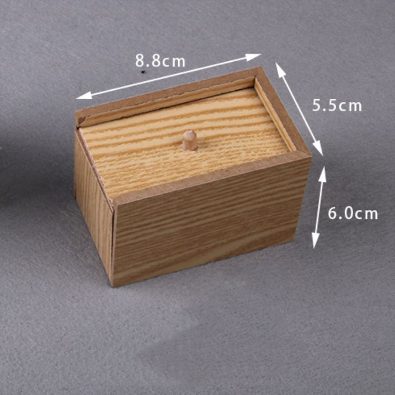 Novelty Hilarious Scary Box Spider Prank Wooden Scarybox Joke Gag Toy No Word 72XC: Default Title