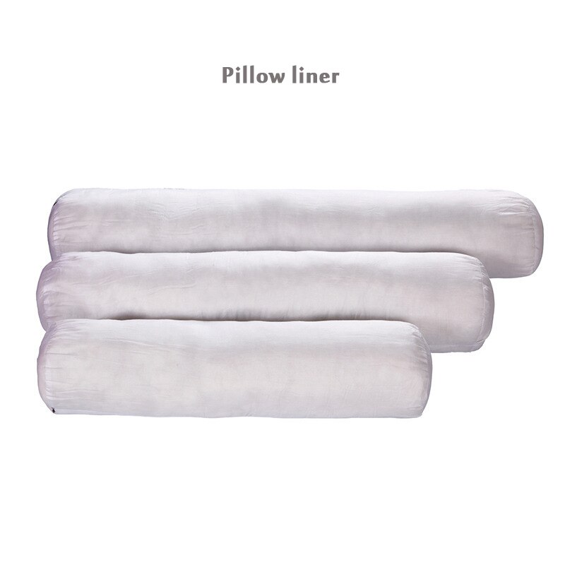 Multifunktion rund slik pude almindelig yoga pude kontor lur pude fløjl slibestof polstret bomuld sundhedspleje nakkepude