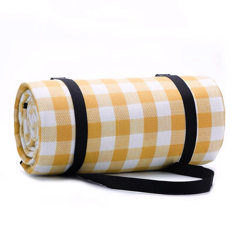 Multi size stor picknickfilt utomhus camping strandmatta 4mm extra svamp hopfällbar tpu vattentät bärbar tältmark: 14 / 200 cm x 150cm