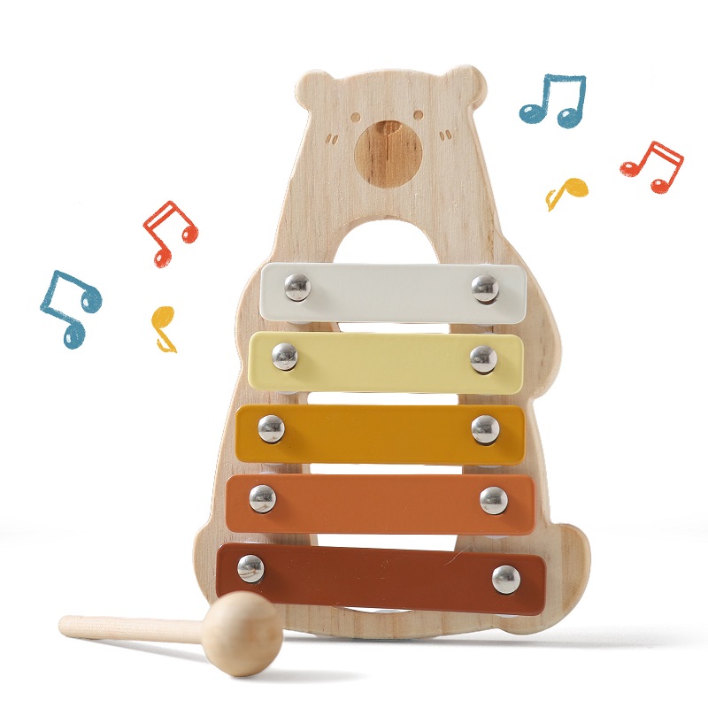 Baby Houten Muziekinstrumenten Speelgoed Voor Kleuters Montessori Speelgoed Kind Spel Interactief Muzikaal Speelgoed Educatief Speelgoed