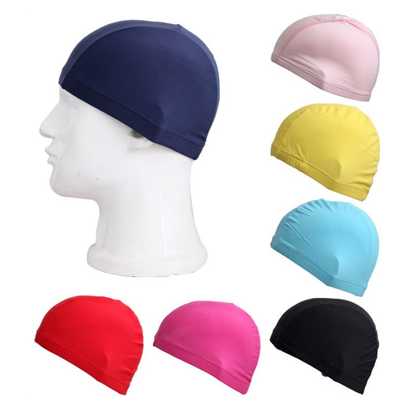Casquette de sport en plein air en polyester de couleur unie