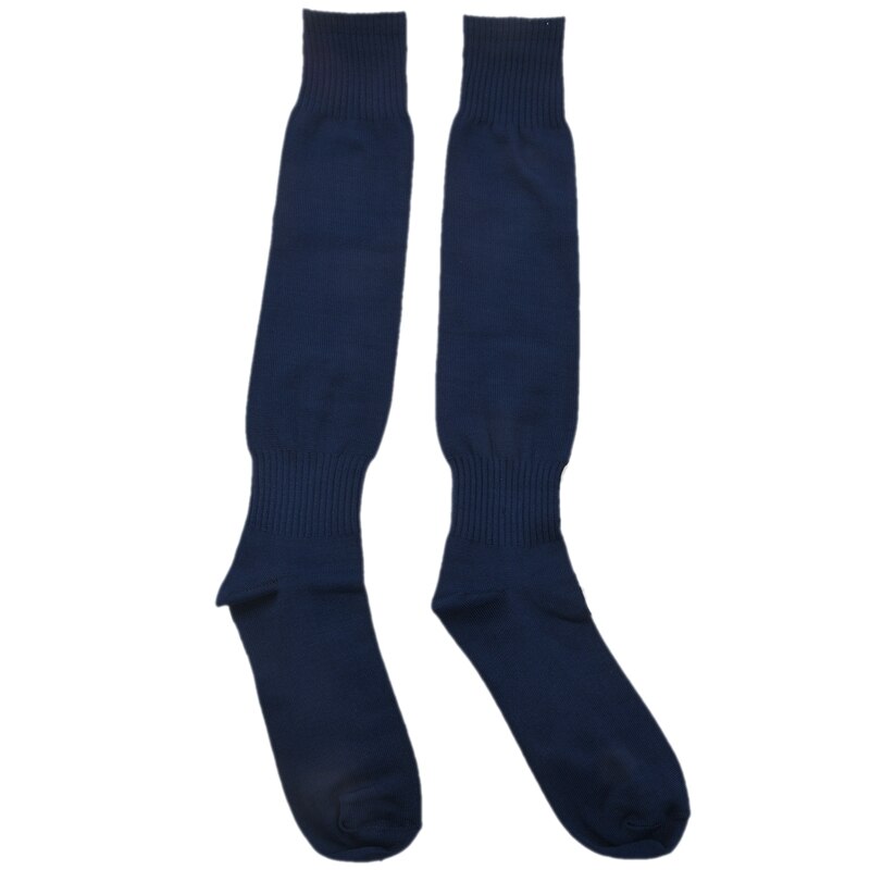 Calcetines altos deportivos para hombre, medias largas de béisbol, Hockey y fútbol, Color Azul Marino: Default Title