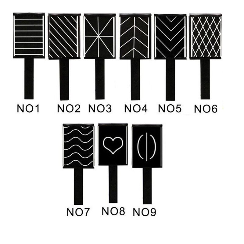 Paznokci wielofunkcyjny kocie oko magnes potężny żelazny kamień wzór gradientowy 5D patyczek magnetyczny kocie oko paznokci polski narzędzie: 1-9 wzór