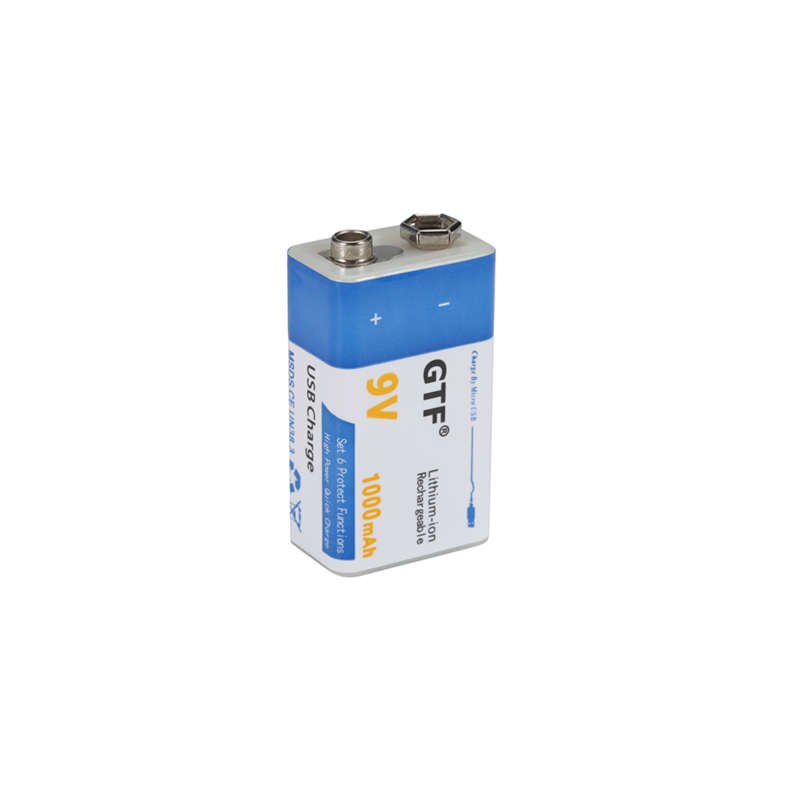 GTF-batería recargable de polímero de litio, dispositivo USB de 9V y 1000mAh para micrófono de juguete, Control remoto,