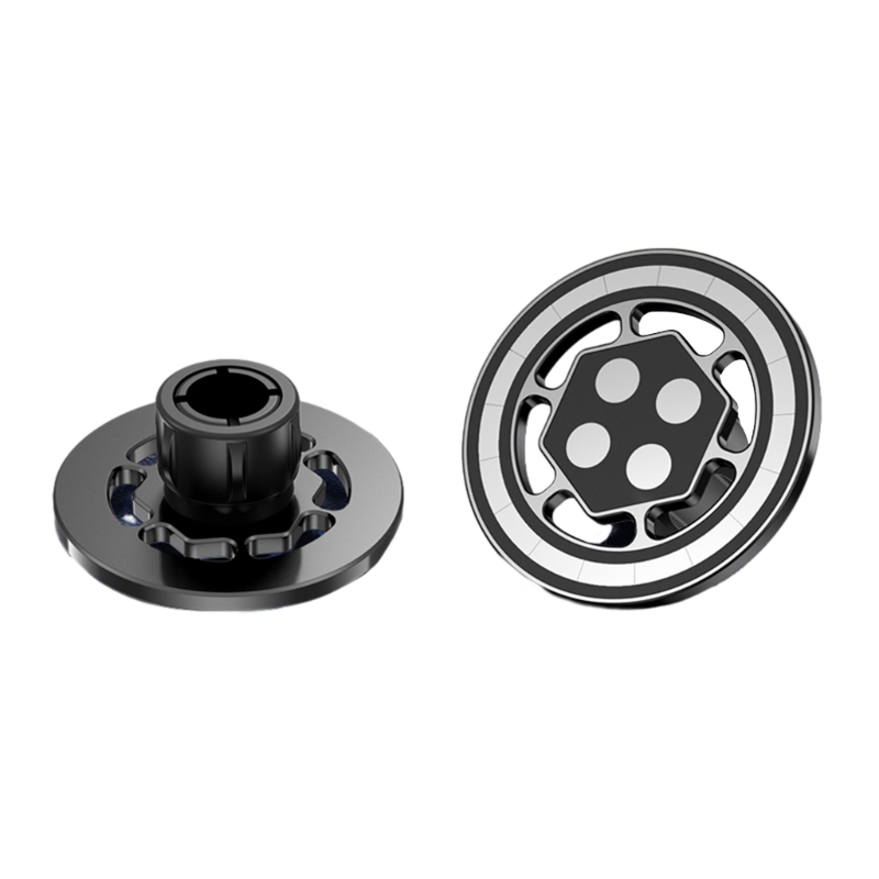 Base montaje para coche para bola articulada 17mm diámetro para teléfono 15 14 13 soporte magnético F19E
