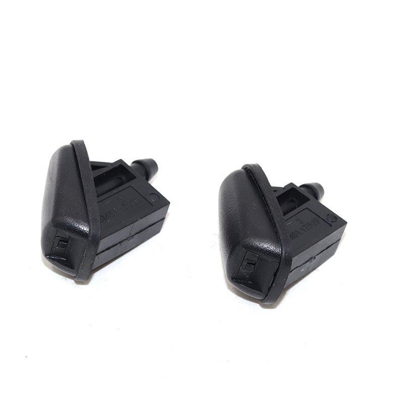 pair Fan Shaped Water Spray Windshield Wiper Jet Washer Nozzle With Rubber Gasket For Ford Focus 2 mk2 mk3 Ford Fiesta