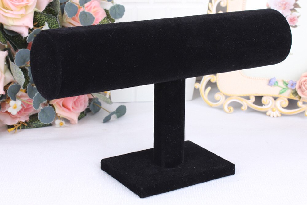 Velvet Jewelry Rack Organizer Rack Bracelet Necklace Stand Organizer Holder Display Necklace Chain Bracelet Showing Holder