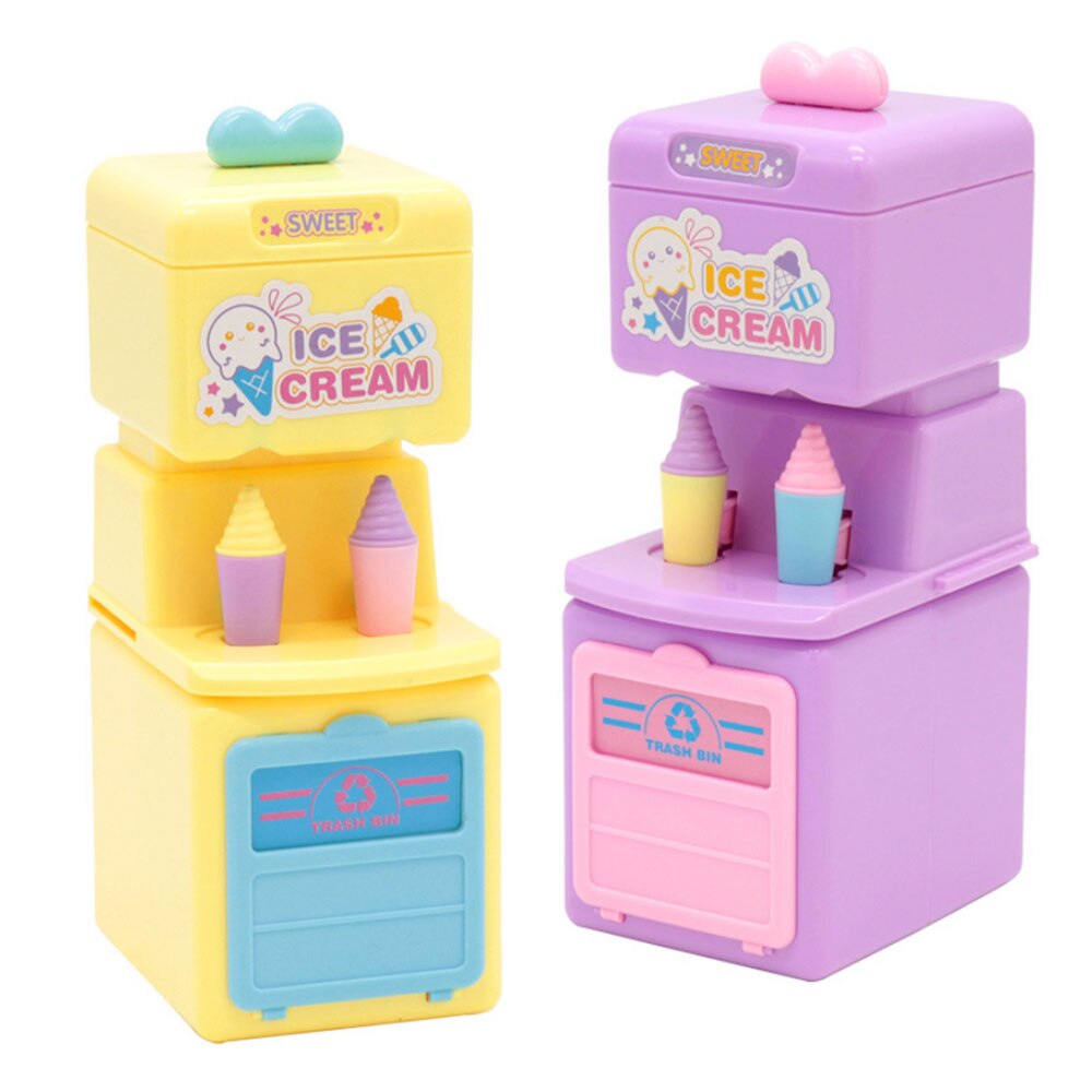 Children Play House Toy Simulation Ice Cream Machine Simulation Dessert Children Fun Cartoon Toy Student