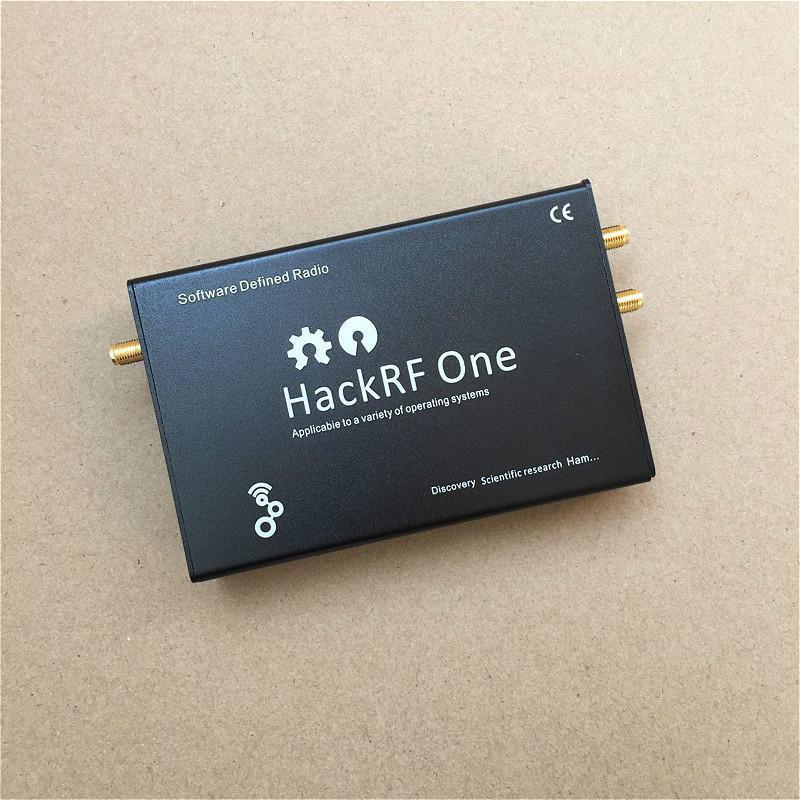 Zwarte aluminium behuizing voor hackrf one sdr